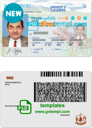 Mexico Registro de Poblacion de Mexico (CURP number) PSD template, version 2
