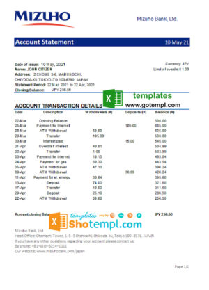 Baby Sitting Invoice template in word and pdf format