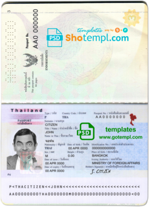 Senegal driving license template in PSD format, fully editable