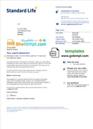 # outlaw famous universal multipurpose invoice template in Word and PDF format, fully editable