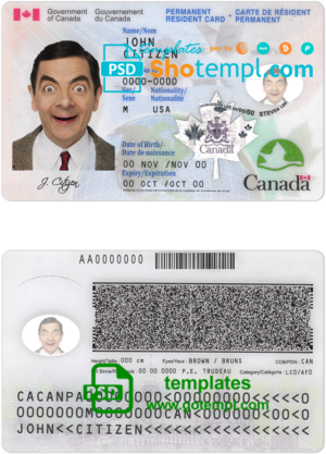 Israel ID template in PSD format, fully editable, +editable PSD photo look, version 2