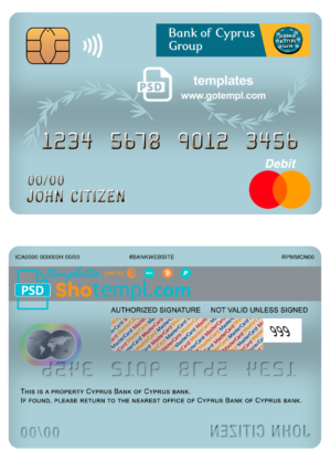 Indonesia travel visa PSD template, with fonts
