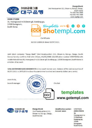 Vietnam entry visa PSD template, fully editable