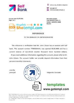 Professional Construction Invoice template in word and pdf format
