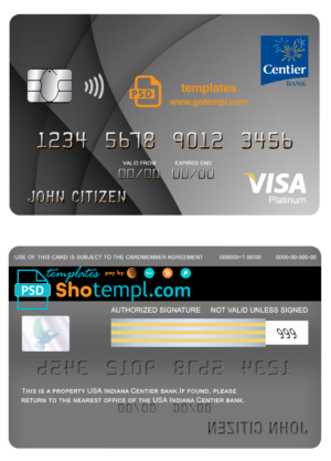 # king lamp universal multipurpose bank mastercard debit credit card template in PSD format, fully editable