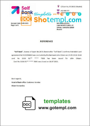 School Supply Order Invoice template in word and pdf format