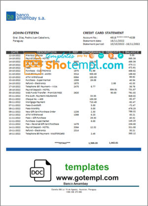 landscaping invoice template in Word and PDF format, version 9