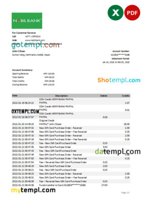 # built behold universal multipurpose invoice template in Word and PDF format, fully editable