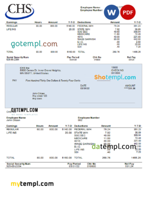 INDIA ADANI ELECTRICITY utility bill Word and PDF template