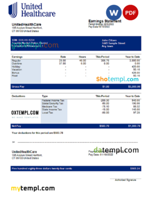 USA Fifth Third Bank bank account balance reference letter template in Word and PDF format