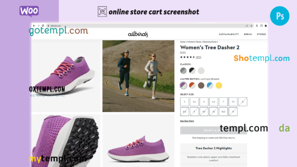aestethic shoes fully ready online store WooCommerce hosted and products uploaded 30