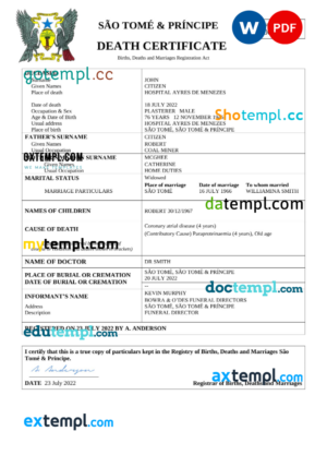 USA Deutsche Telecom invoice template in Word and PDF format, fully editable
