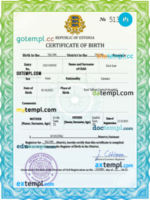 India Government of Gujarat marriage certificate template in PSD format