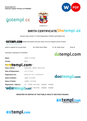 Australia Medicare card template in PSD format, fully editable