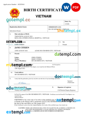 Bahamas Airbnb booking confirmation Word and PDF template