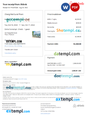 # fragile unity universal multipurpose professional invoice template in Word and PDF format, fully editable