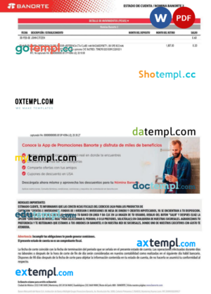 Professional services invoice template in word and pdf format