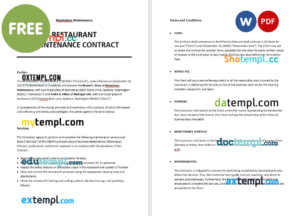 # wild green universal multipurpose bank statement template in Word format