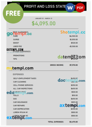 ALLSEC Building technologies payslip pay stub template in Word and PDF formats