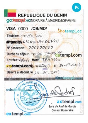 Monaco Airbnb booking confirmation Word and PDF template