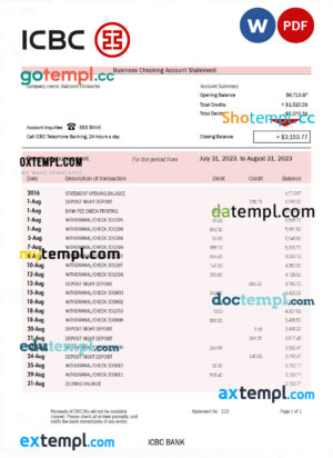 Free Freelance Artist Invoice template in word and pdf format