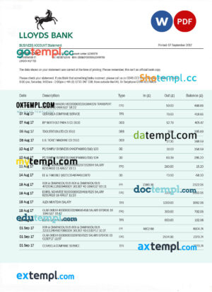 advertising consulting business plan template in Word and PDF formats