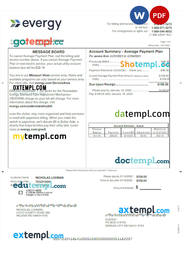 Brunei Baiduri bank account closure reference letter template in Word and PDF format