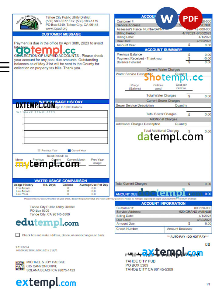 Free Speaker Invoice template in word and pdf format