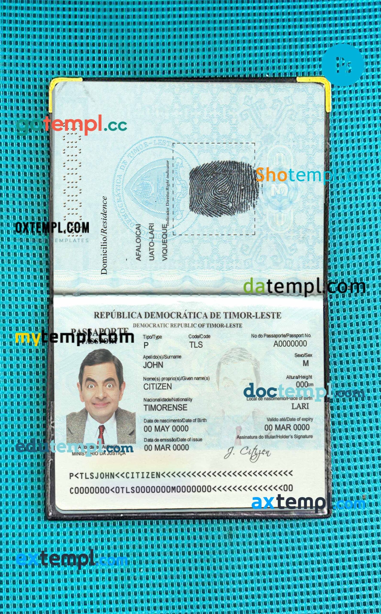 Colombia ID card editable PSDs, scan and photo-realistic snapshot, 2 in 1 (2010-2020)