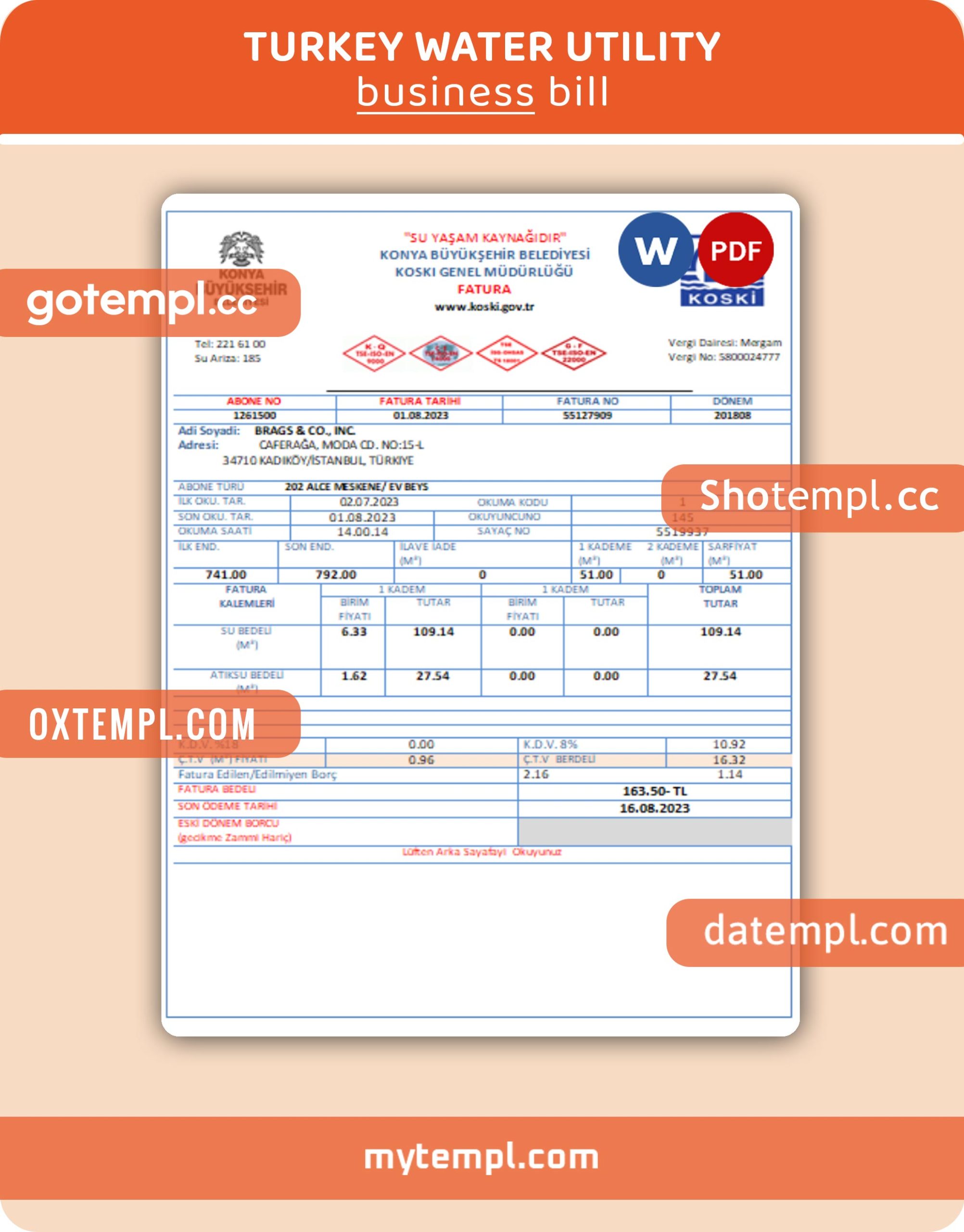 Church ID card PSD template, version 7