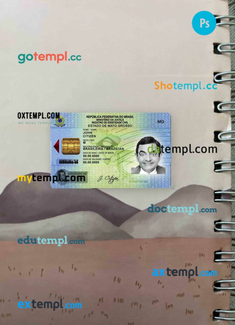 Sierra Leone birth certificate Word and PDF template, completely editable