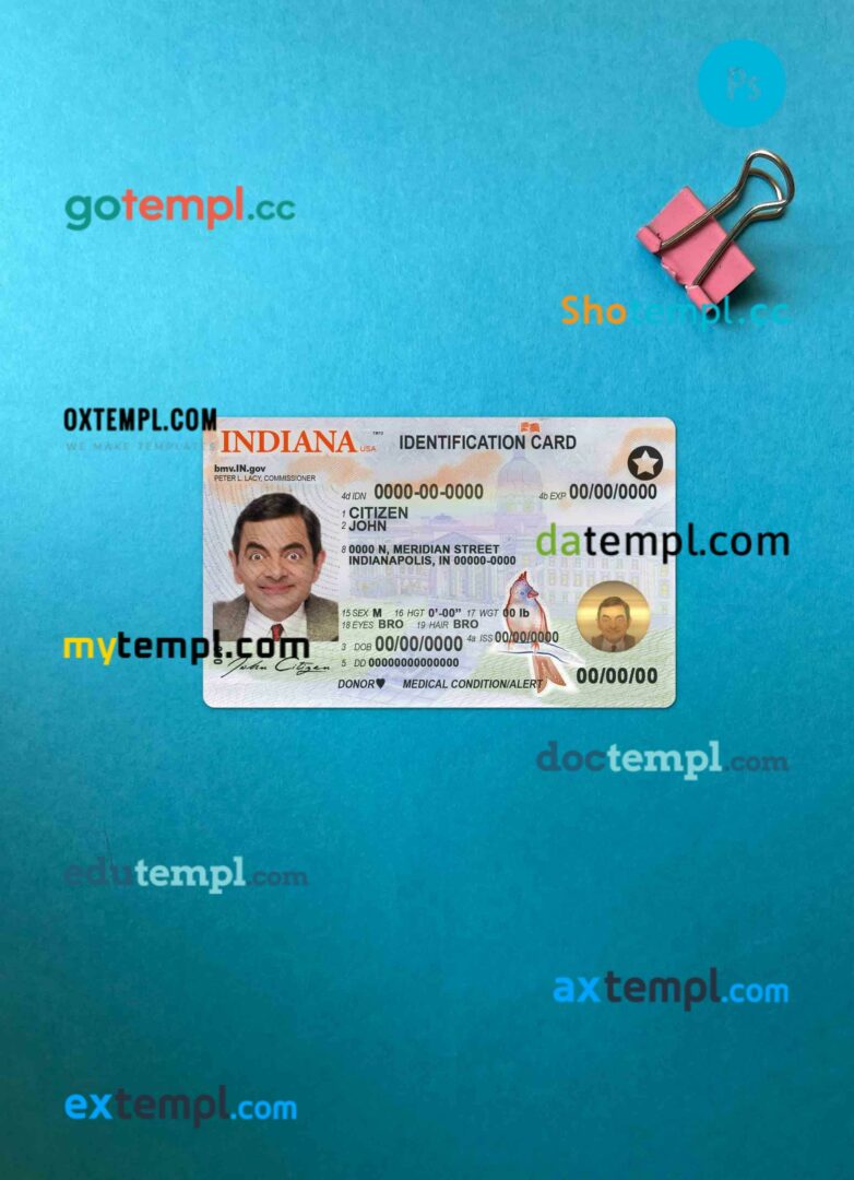 Australia Tasmania driving license editable PSD files, scan look and photo-realistic look, 2 in 1